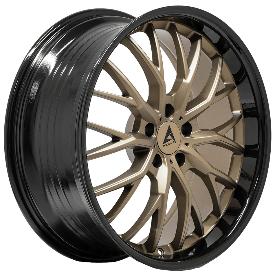 ARMED SYNDICATE CZAR 74.1 20x8.5 5x112|5x114.3 30 MATTE BRONZE + BLACK BARREL