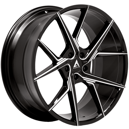 ARMED SYNDICATE PHANTOM 74.1 21x9.5 5x112|5x114.3 35 GLOSS BLACK MILLED