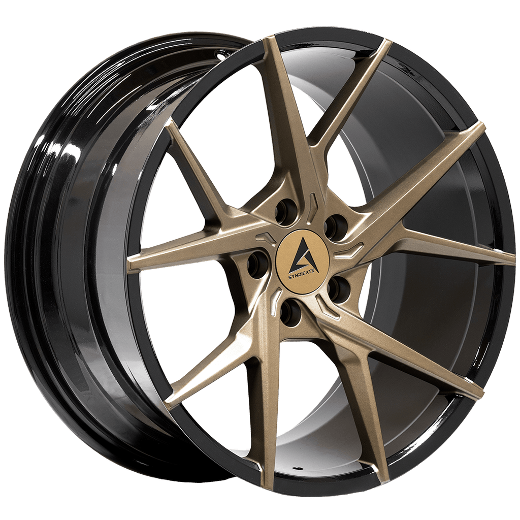 ARMED SYNDICATE PHANTOM 74.1 18x9 5x112|5x114.3 38 MATTE BRONZE + BLACK BARREL