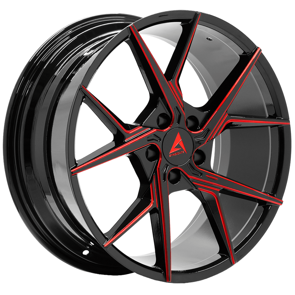 ARMED SYNDICATE PHANTOM 74.1 18x8 5x112|5x114.3 35 RED MILLED
