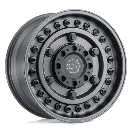 Black Rhino Hard Alloys ARMORY – 20X12 – 8X165.1 – -44 mm – GUN BLACK
