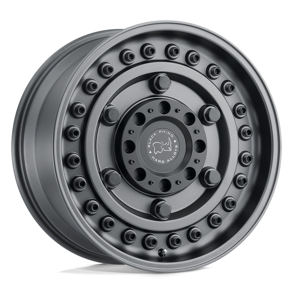 Black Rhino Hard Alloys ARMORY – 20X12 – 8X165.1 – -44 mm – GUN BLACK