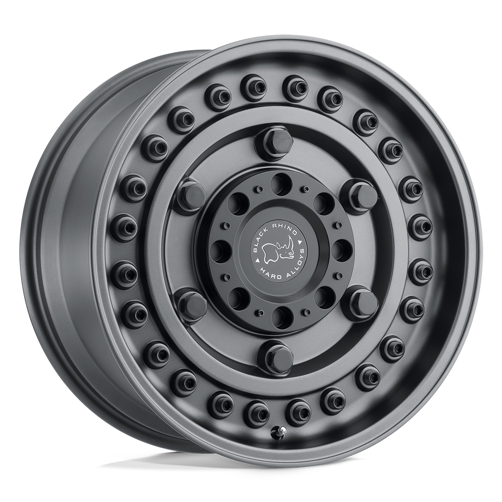 Black Rhino Hard Alloys ARMORY – 20X9.5 – BLANK – 6 mm – GUN BLACK
