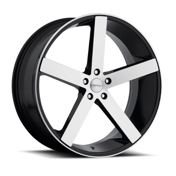 SPEC-1 RACING  SP-5  20x8.5 5x115 15 Gloss Black Machined