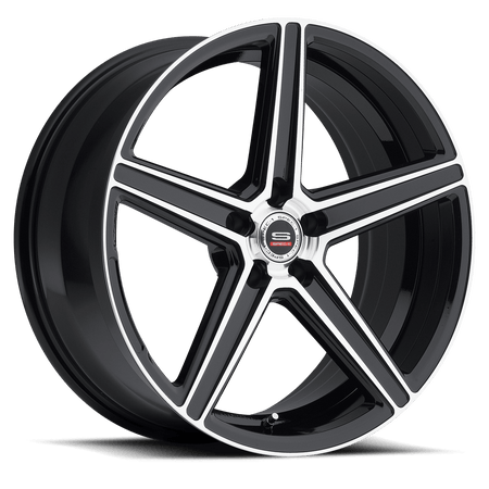 SPEC-1 RACING SP-8 20x9 5x112 35 Gloss Black Machined