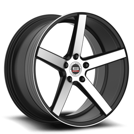 SPEC-1 RACING SP-36 20x8.5 5x114.3 38 Gloss Black Brushed
