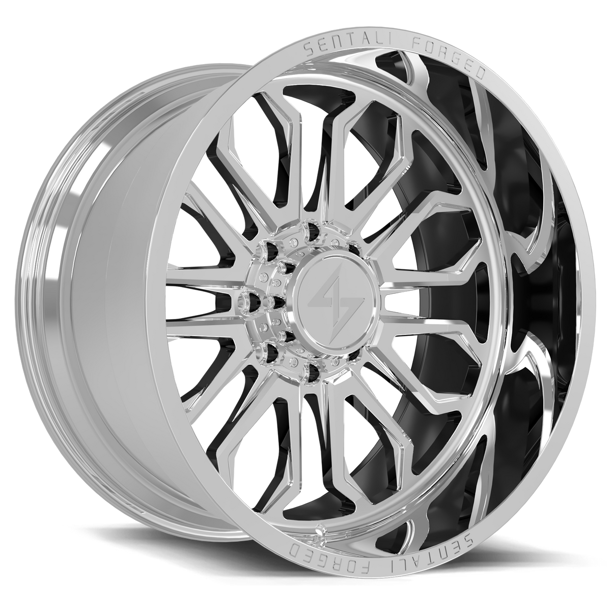 Sentali Forged SF-3 22x12 8x180 -44 Polished
