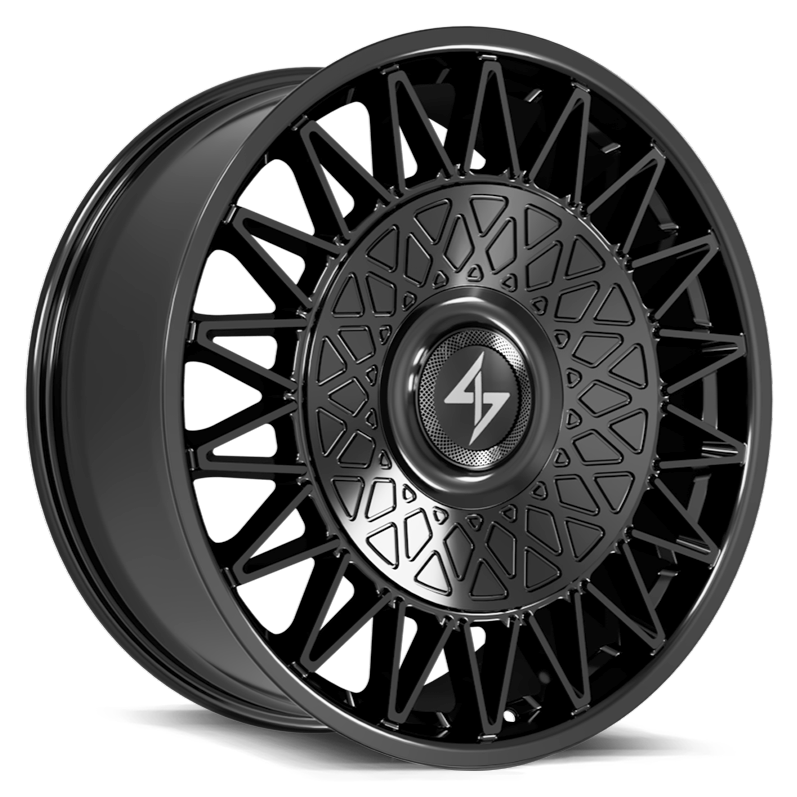 Sentali Luxx Crown   24x10 5x130 10 Gloss Black