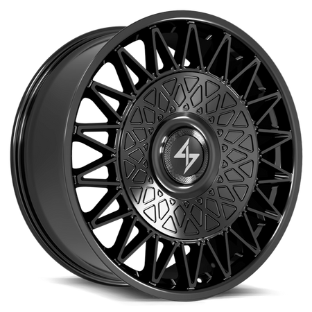 Sentali Luxx Crown   24x10 5x130 10 Gloss Black