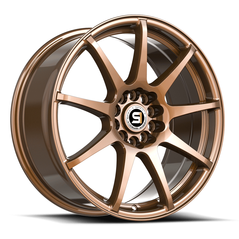 SPEC-1 RACING SP-67 18x8 5x114.3/5x120 38 Gloss Bronze