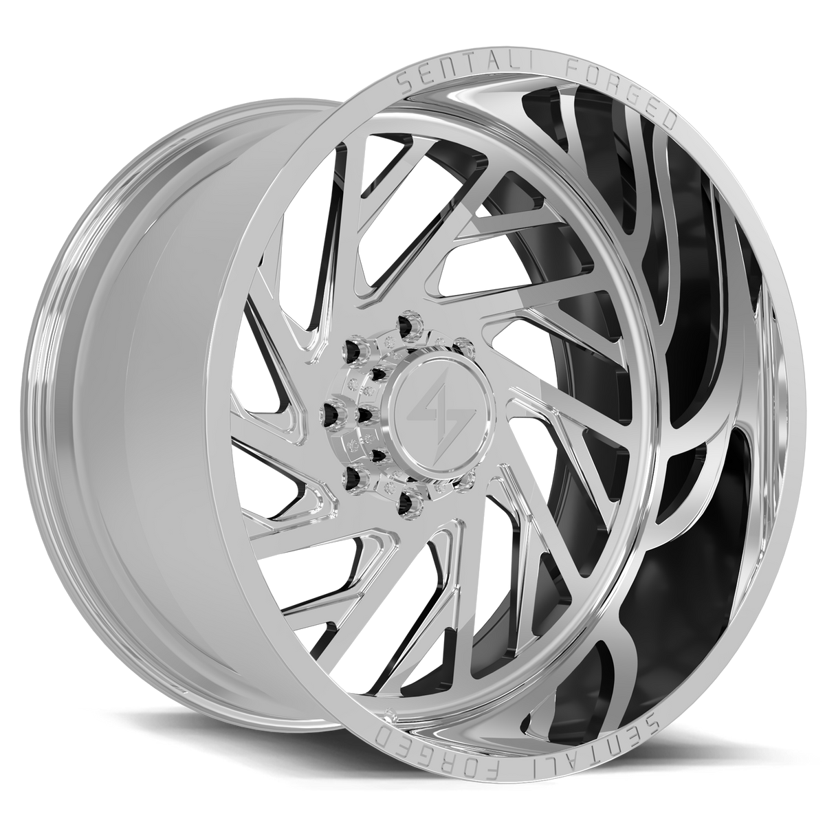 Sentali Forged SF-7 24x12 6x135 -44 Polished