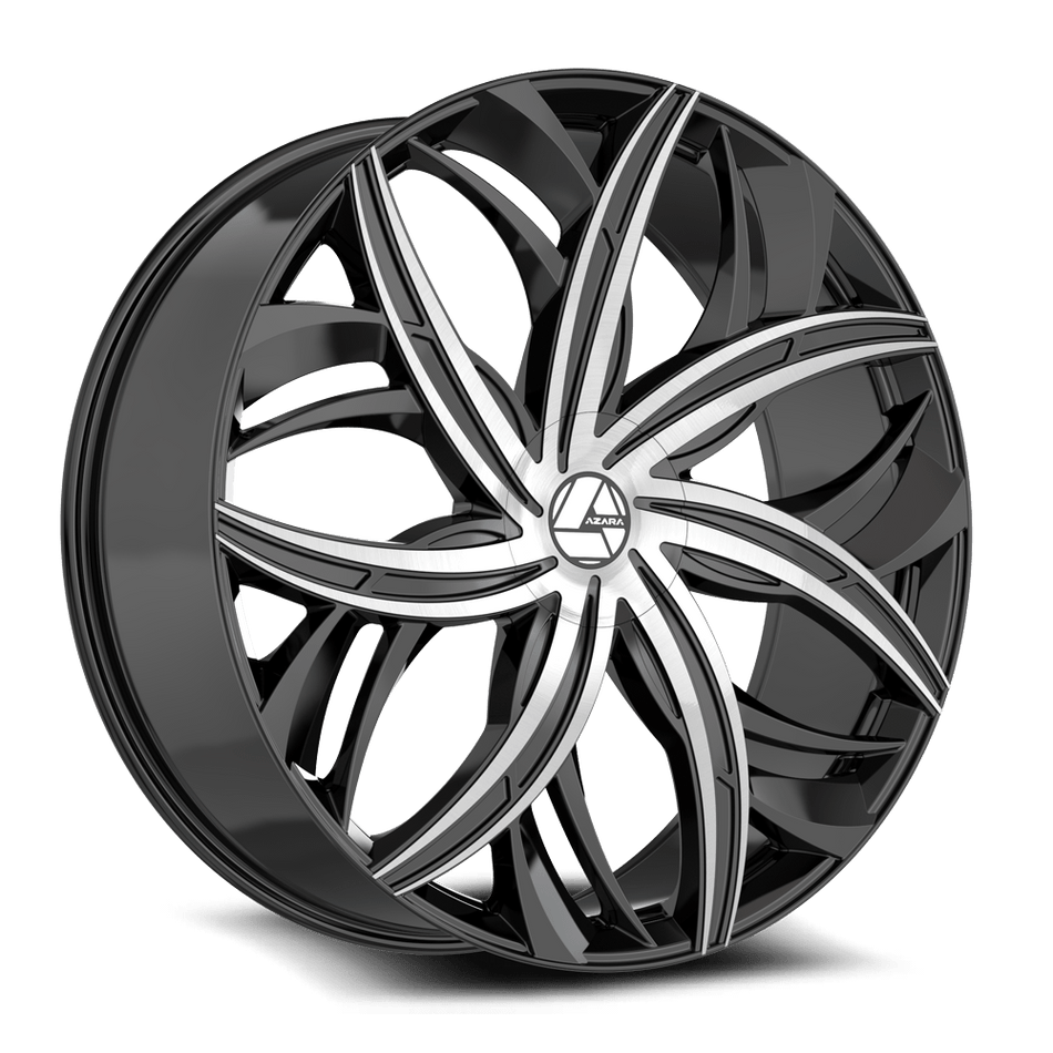 AZARA AZA-541 22x8.5 5x112/5x114.3 38 Gloss Black Machined
