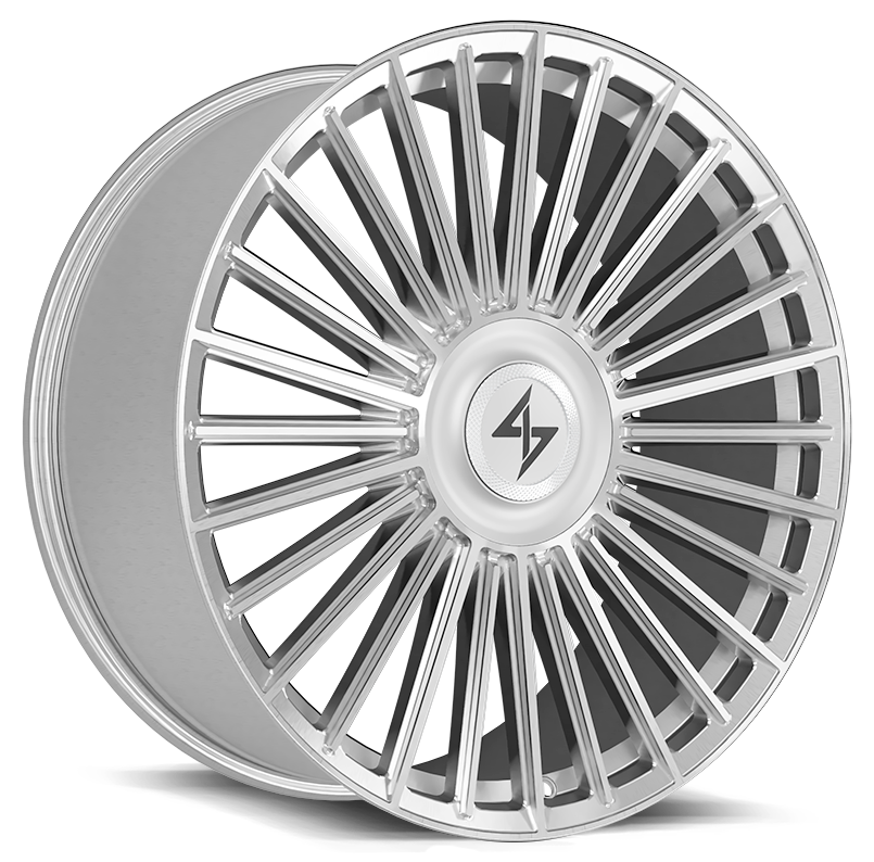 Sentali Luxx Spectre  24x10 5x130 10 Brushed Silver
