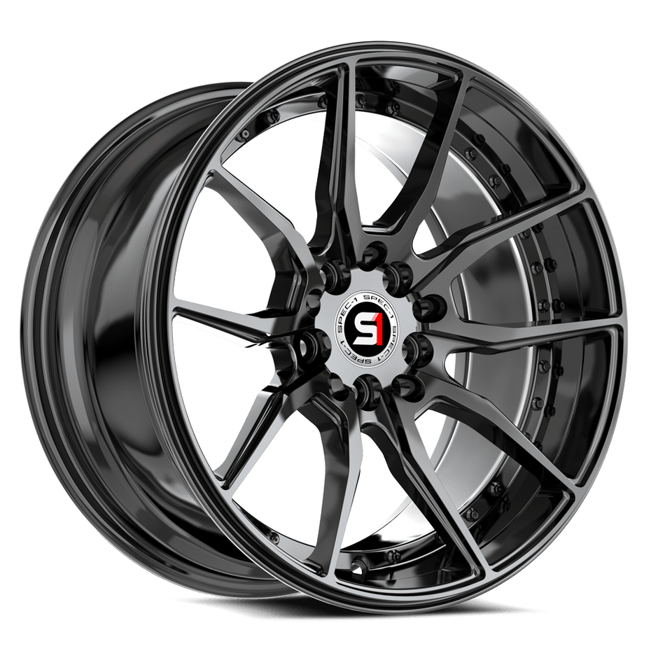 SPEC-1 RACING SP-77 16x8 5x100/ 5x114.3 20 Gloss Black
