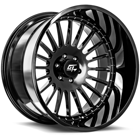 GT OFFROAD STRIKE 20x10 8x180 -18 Gloss Black