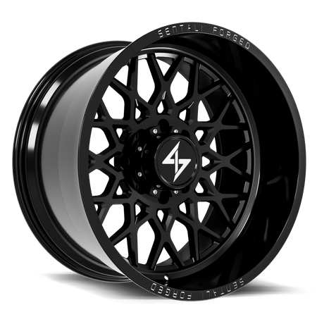 Sentali Forged SF-5 22x12 8x165.1 -44 Gloss Black