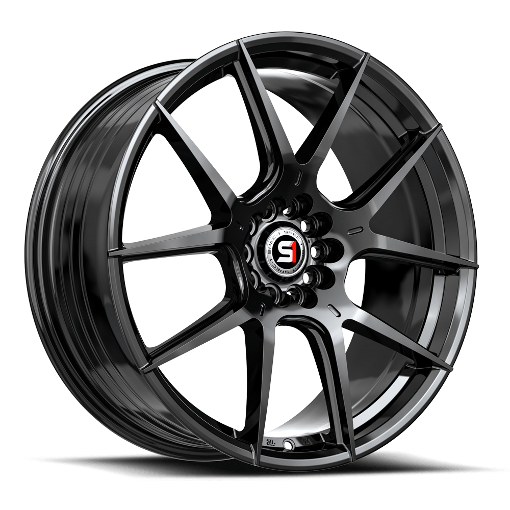 SPEC-1 RACING SP-71 17x8 5x105/5x114.3 42 Gloss Black