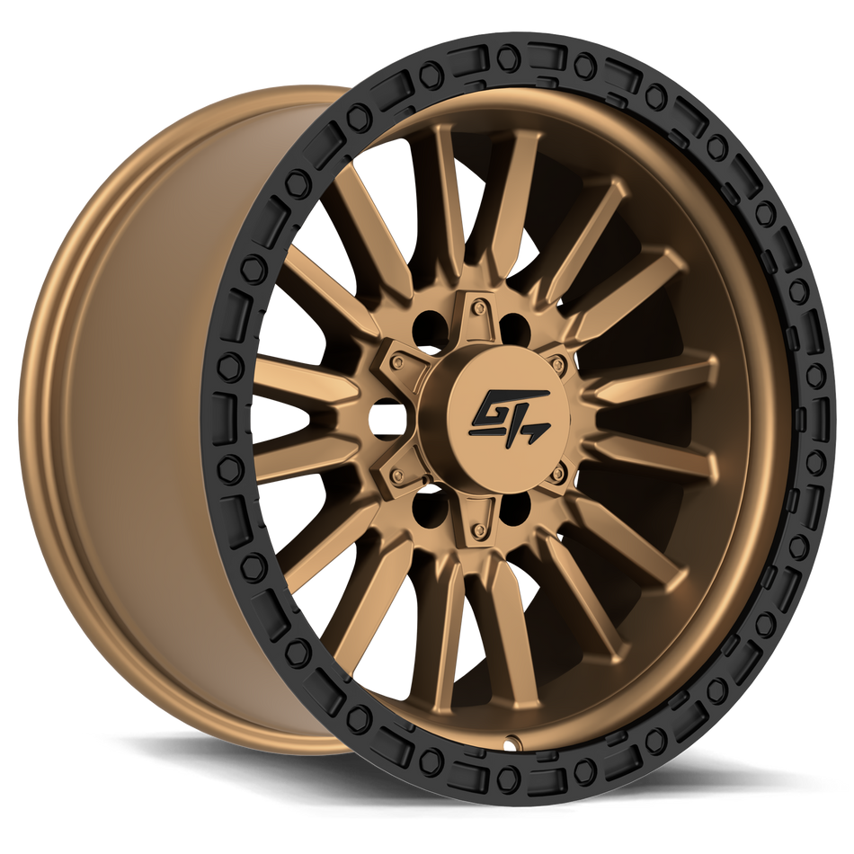 GT OFFROAD CHAMBER 20x9 5x127/5x139.7 12 Matte Bronze Centre / Black Lip
