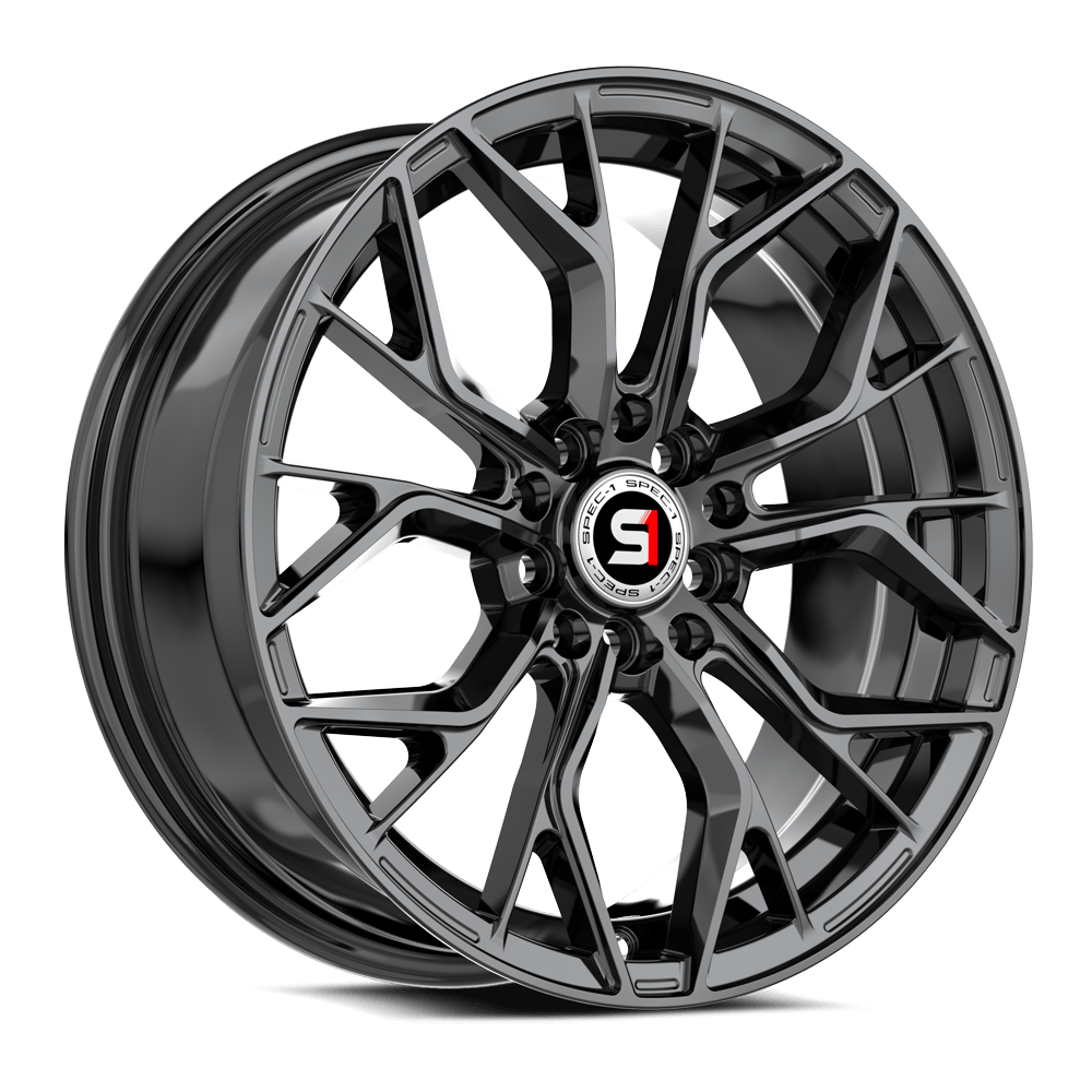 SPEC-1 RACING SP-76 16x6.5 5x100/5x114.3 20 Gloss Black