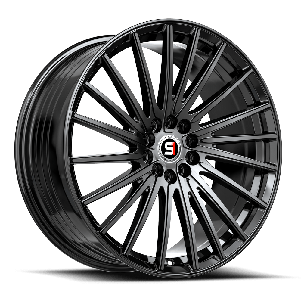 SPEC-1 RACING SP-68 20x8.5 5x112/5x114.3 38 Gloss Black