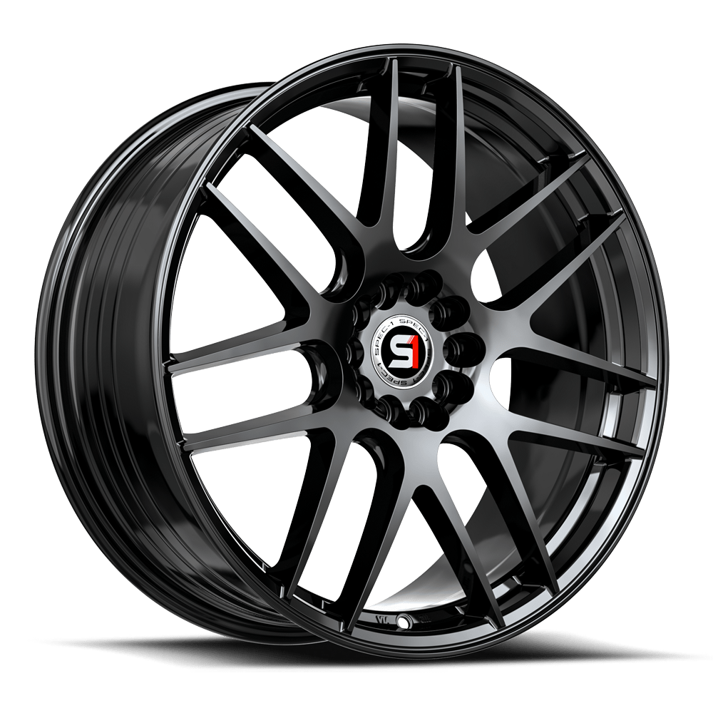 SPEC-1 RACING SP-65 18x8 5x100/5x114.3 34 Gloss Black