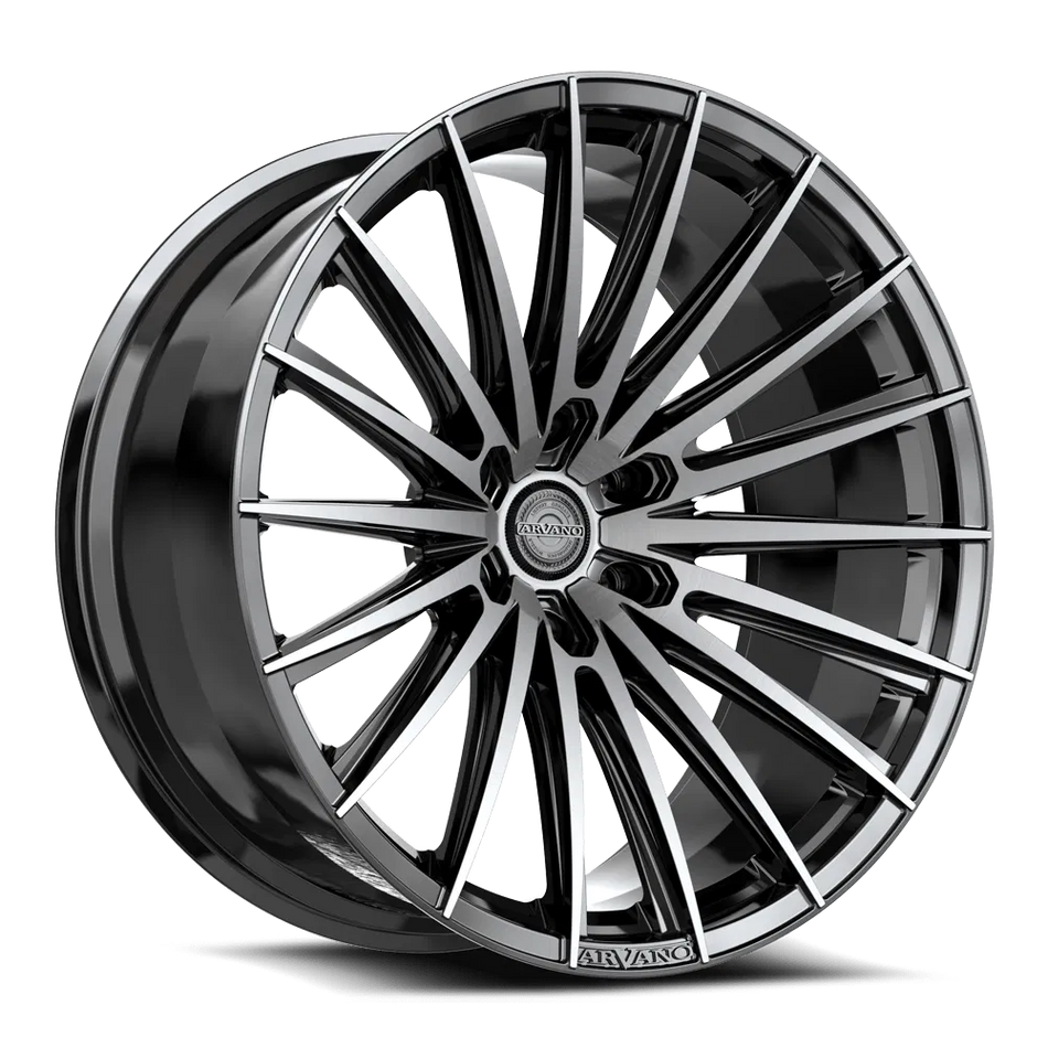ARVANO ART-2 20x9 6x135 18 Gloss Black & Brushed Double Dark Tint