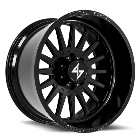 Sentali Forged SF-2 24x12 6x139.7 -44 Gloss Black