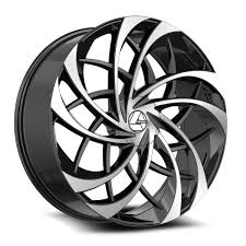 AZARA AZA-540 22x8.5 5x112/5x114.3 38 Gloss Black Machined