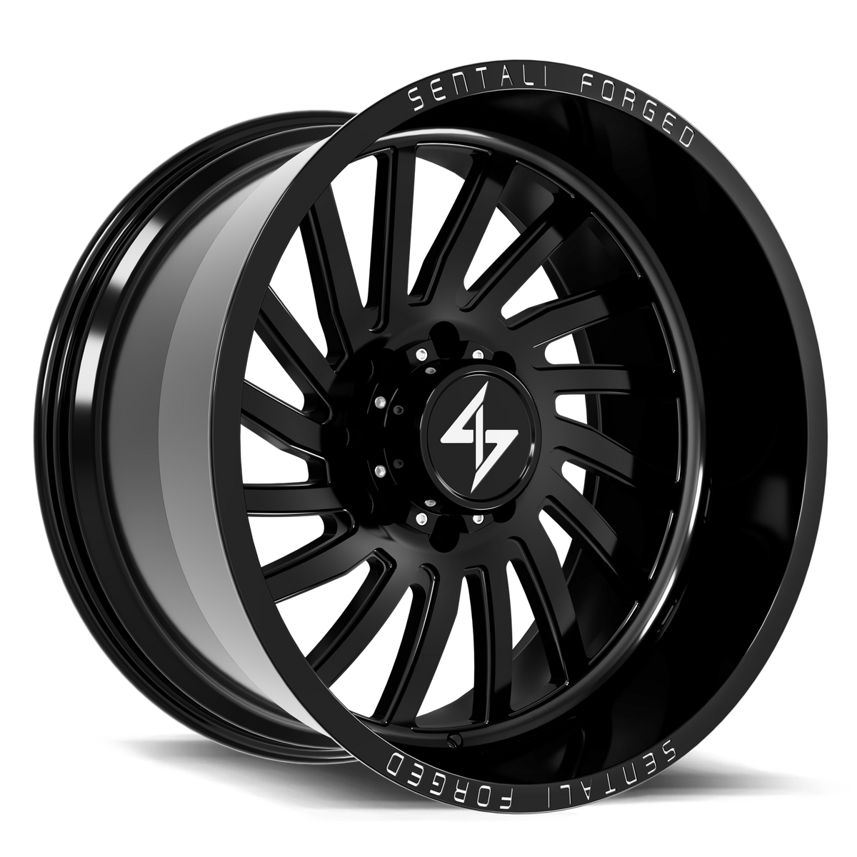 SENTALI FORGED SF-1 22x12 8x180 -44 Gloss Black Right