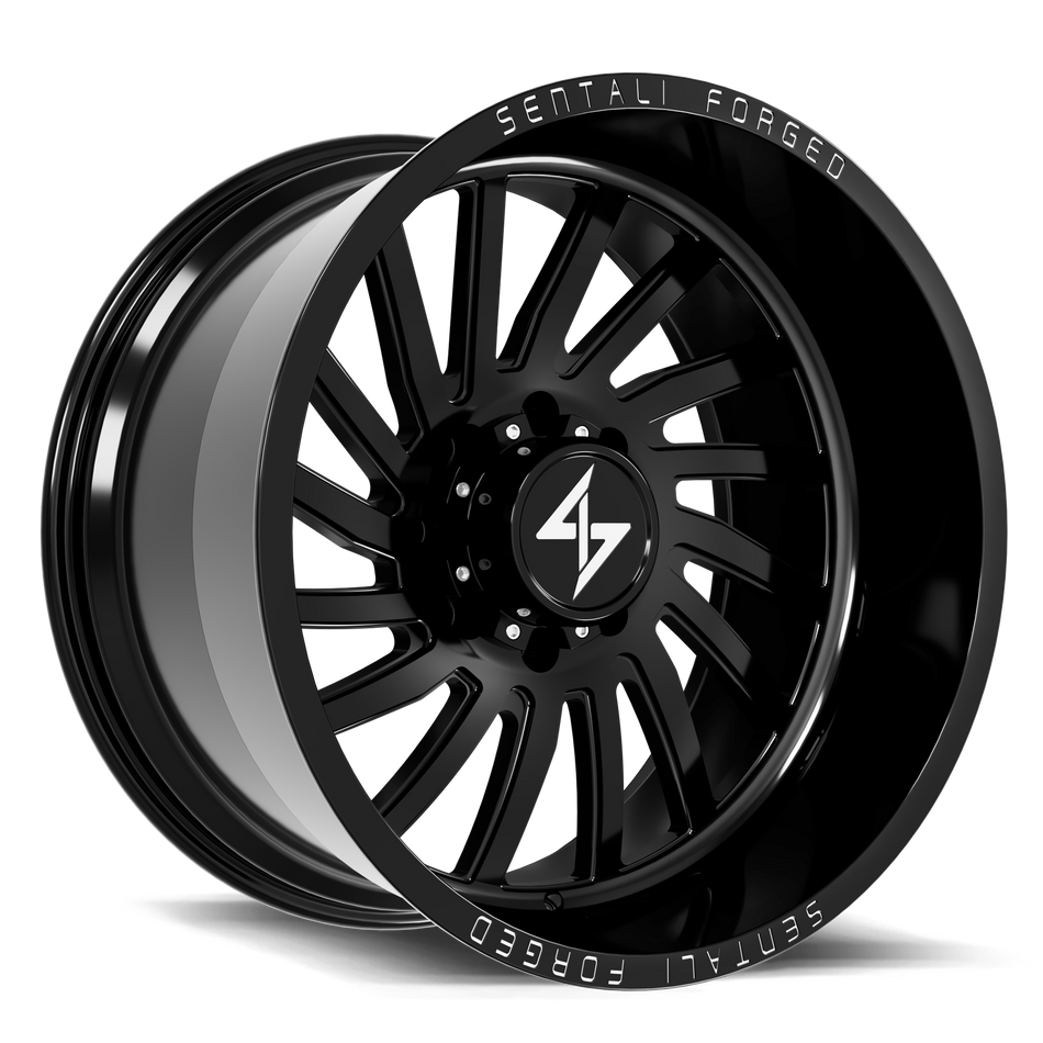 SENTALI FORGED SF-1 22x12 8x180 -44 Gloss Black Right