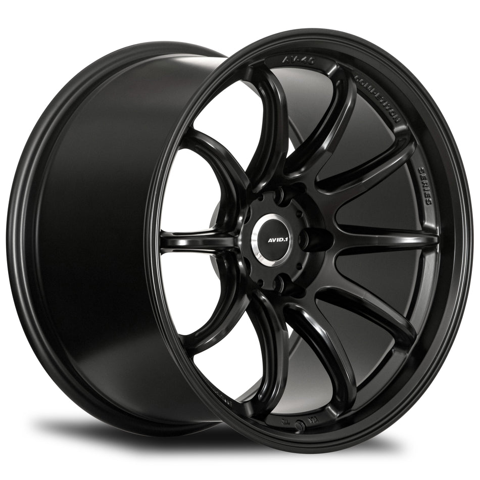 AVID.1 AV-40 Matte Black 17x8 +35 5x114.3mm 73.1mm