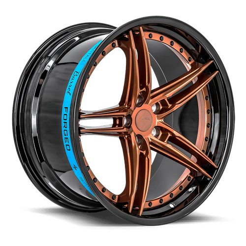 Sentali Barrel Forged SB3 20x10.5 5x115 20 Gloss Black Lip / Gloss Bronze Centre