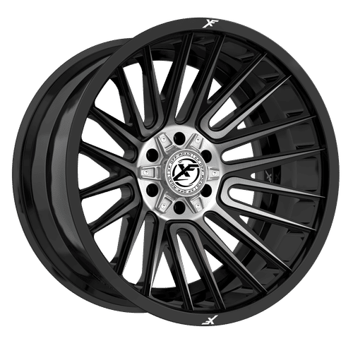 XF OFFROAD XF-234 20x10 6x135/6x139.7 -12 Black Brushed Dark Tint