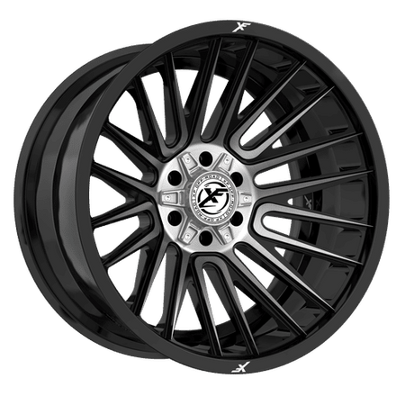 XF OFFROAD XF-234 20x10 6x135/6x139.7 -12 Black Brushed Dark Tint