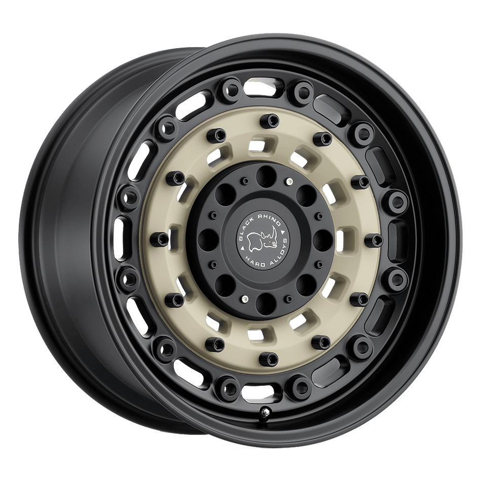 Black Rhino Hard Alloys ARSENAL – 16X8 – 6X130 – 38 mm – SAND ON BLACK