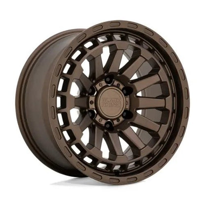 Black rhino RAID 20X9.5 6X5.5 M - BRNZ - 18MM - JB Performance