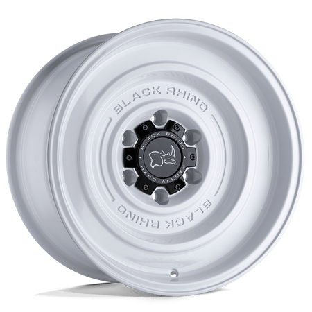 Black Rhino Hard Alloys SOLID – 17X9.5 – 6X139.7 – -12 mm – GLOSS WHITE