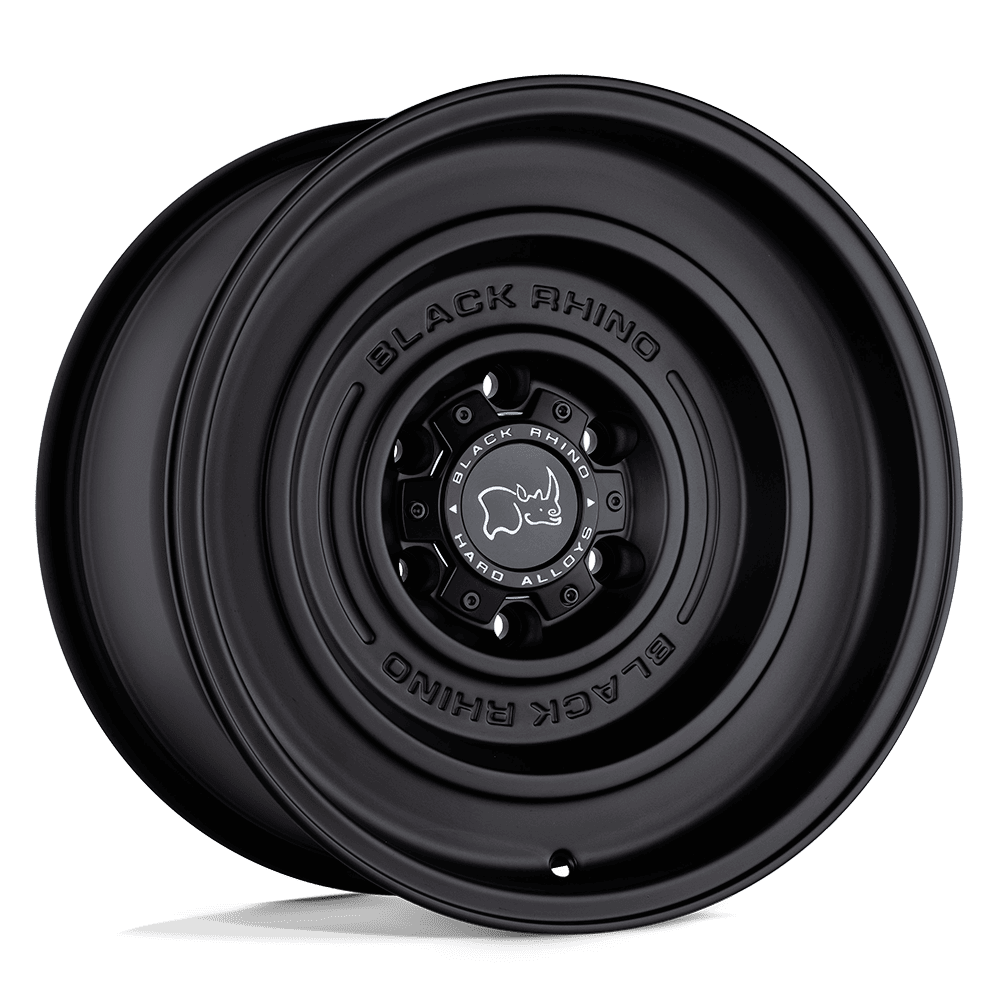 Black Rhino Hard Alloys SOLID – 17X9.5 – 6X139.7 – -12 mm – MATTE BLACK
