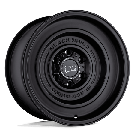 Black Rhino Hard Alloys SOLID – 17X9.5 – 5X127 – -18 mm – MATTE BLACK