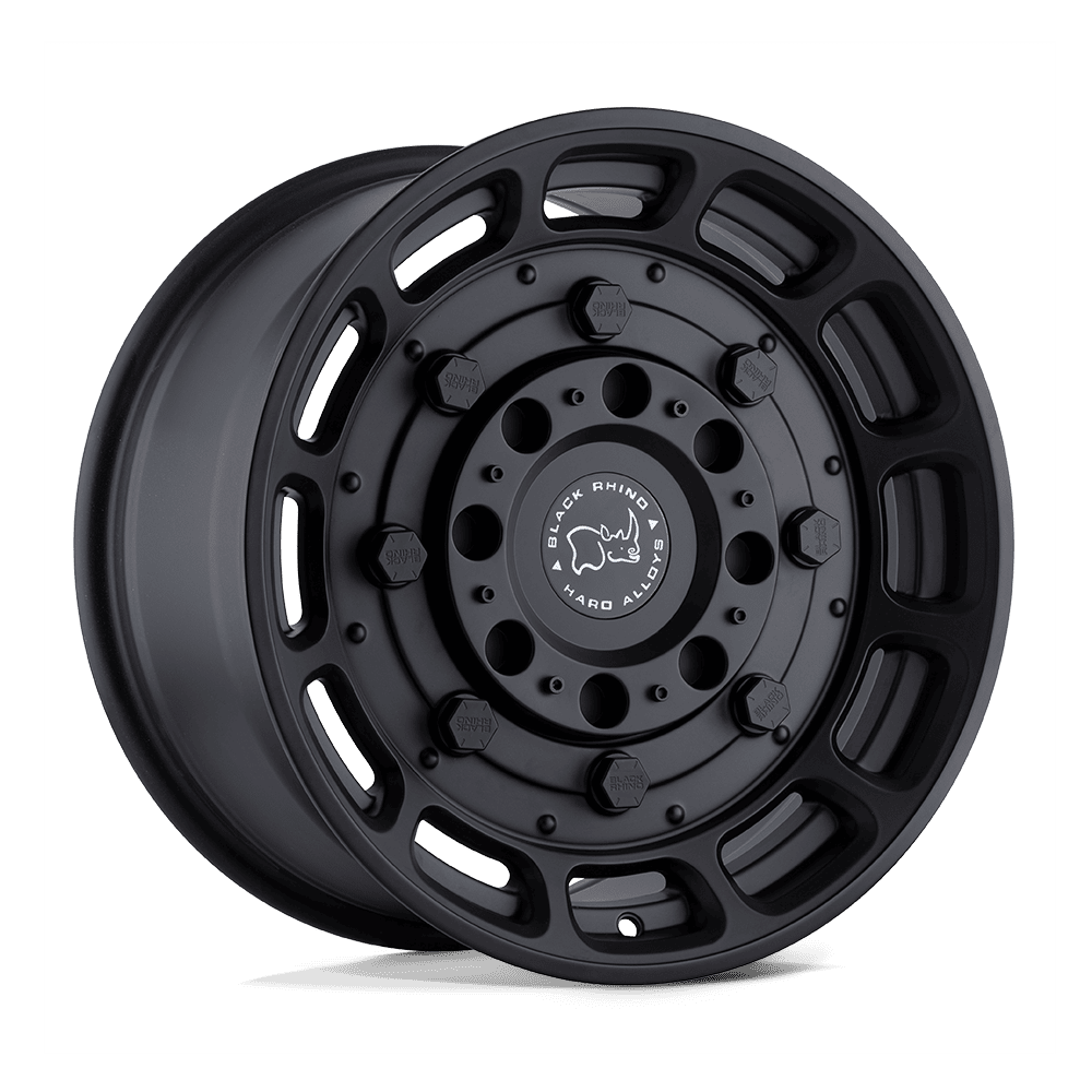 Black Rhino Hard Alloys WARTHOG – 17X8.5 – 5X127 – -18 mm – MATTE BLACK
