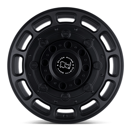 Black Rhino Hard Alloys WARTHOG – 17X8.5 – 6X120 – 0 mm – MATTE BLACK