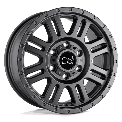 Black Rhino Hard Alloys YELLOWSTONE – 16X8 – 5X160 – 45 mm – MATTE GUNMETAL