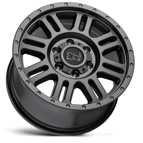 Black Rhino Hard Alloys YELLOWSTONE – 16X8 – 5X160 – 45 mm – MATTE GUNMETAL