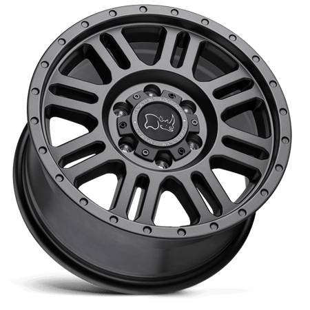 Black Rhino Hard Alloys YELLOWSTONE – 16X8 – 5X160 – 45 mm – MATTE GUNMETAL