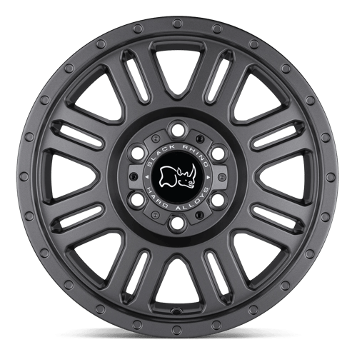 Black Rhino Hard Alloys YELLOWSTONE – 16X8 – 5X160 – 45 mm – MATTE GUNMETAL
