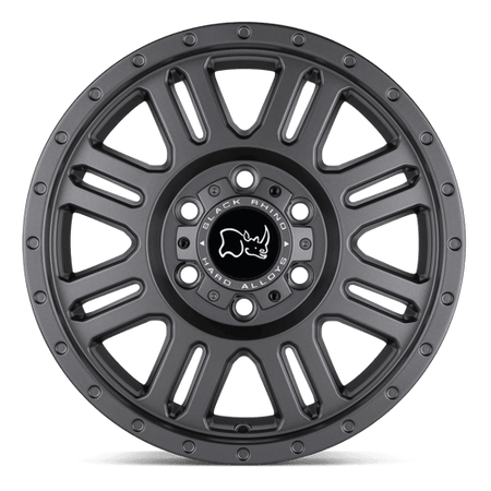 Black Rhino Hard Alloys YELLOWSTONE – 16X8 – 5X160 – 45 mm – MATTE GUNMETAL