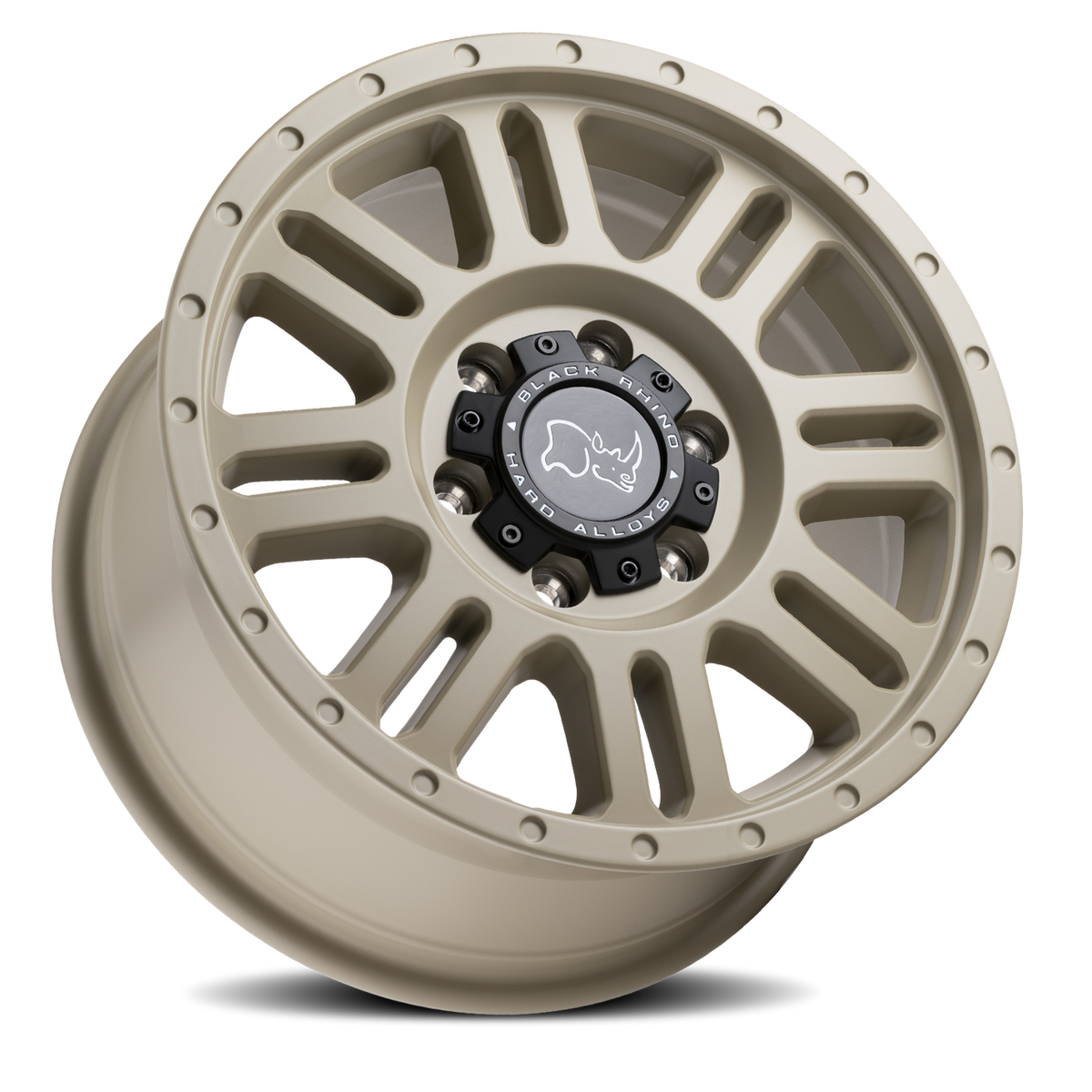 Black Rhino Hard Alloys YELLOWSTONE – 16X8 – 6X130 – 38 mm – DESERT SAND
