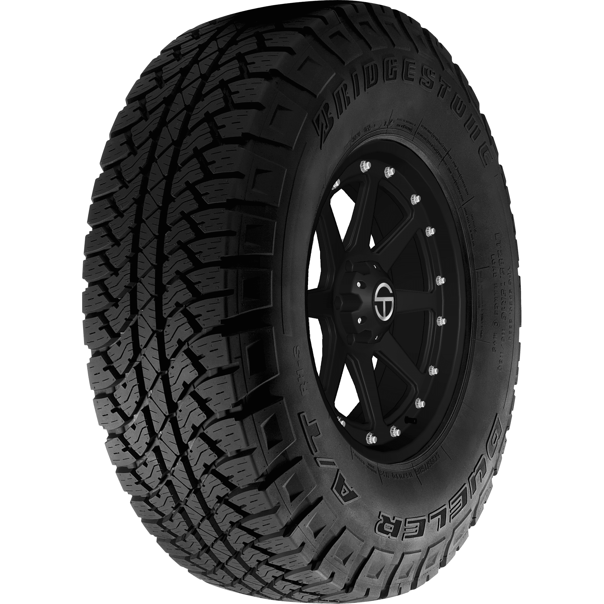Bridgestone 126/R Dueler A/T Rh-S – LT275/65R20 LRE — bande de roulement