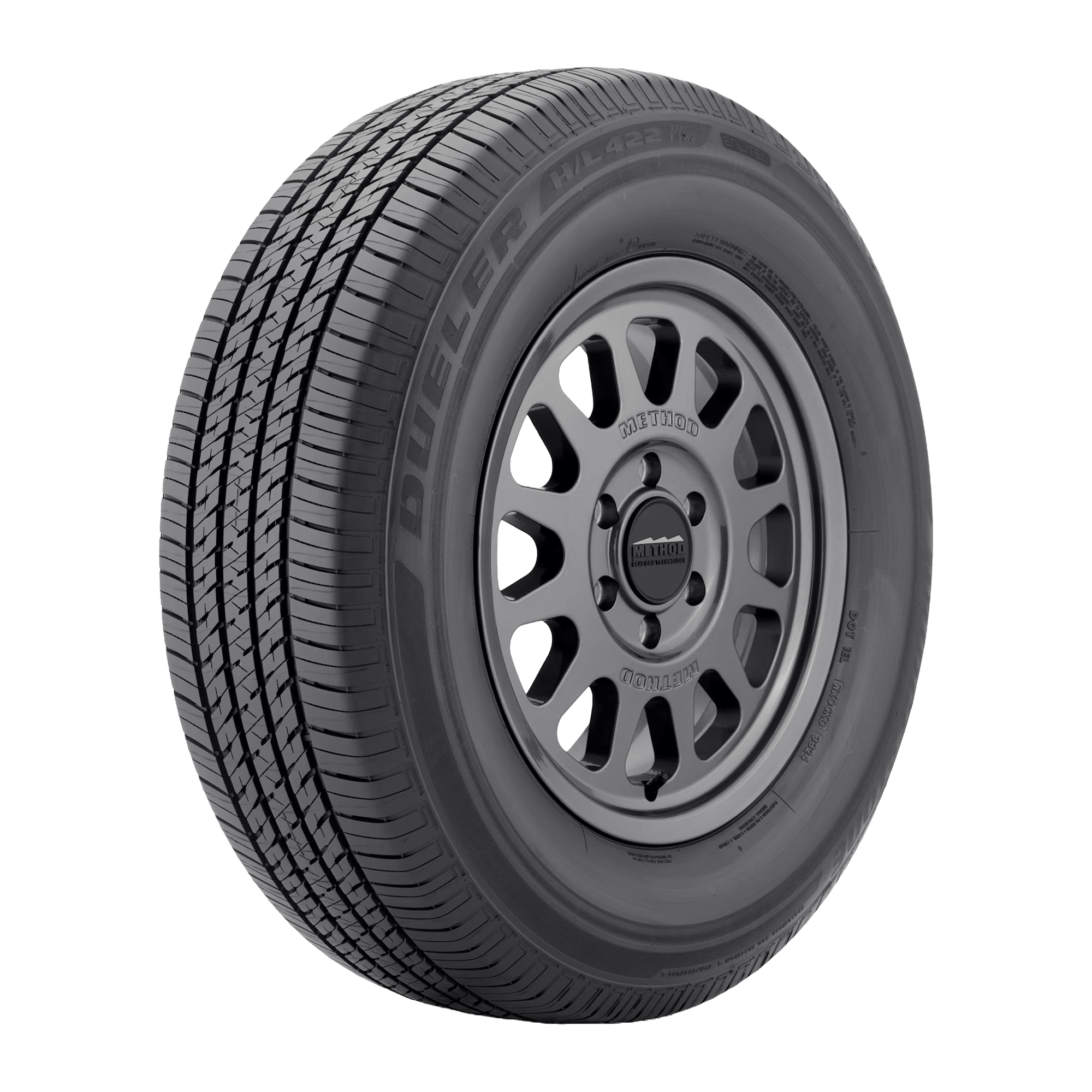 Bridgestone Dueler H/L 422 Plus – 245/70R17 110T — bande de roulement