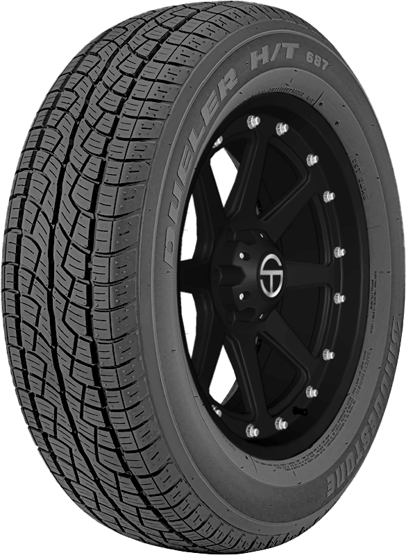 Bridgestone Dueler H/T 687 – 235/55R18 100H — bande de roulement